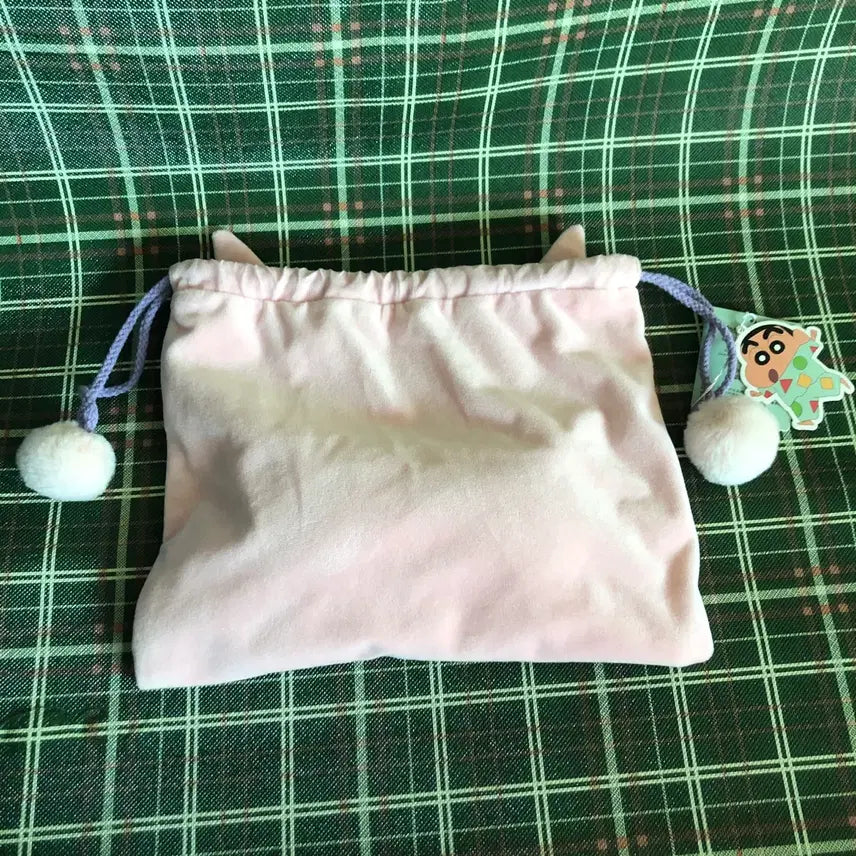 [BUNJANG] Crayon Shin-chan Buriburi Daemaou Drawstring Pouch / 짱구 부리부리대마왕 복조리파우치