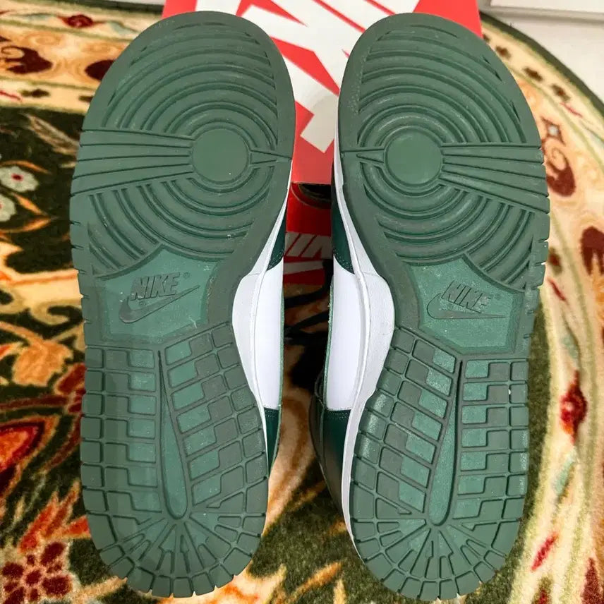 [BUNJANG] Nike Dunk High Noble Green Sneakers / 덩크하이 노블그린 280 풀박