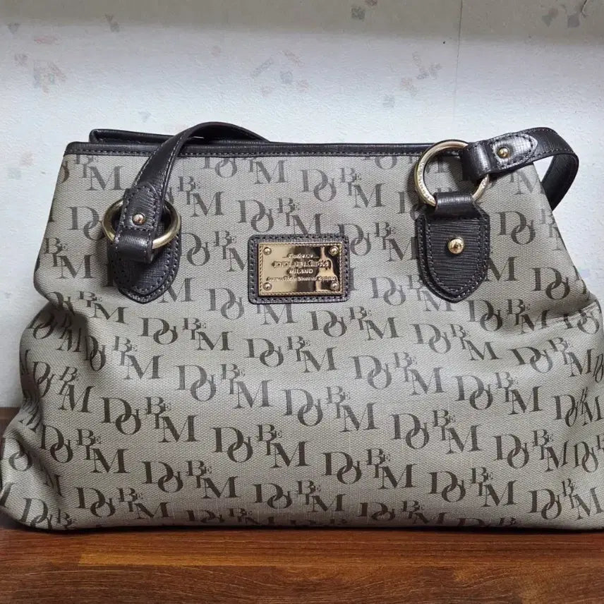 [BUNJANG] Double M Milano Tote Bag / [당일발송] 더블엠 밀라노 토트백 모노그램 패턴