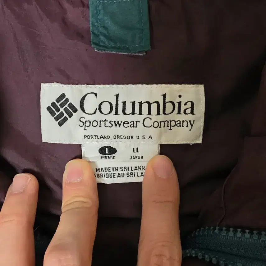 [BUNJANG] Vintage Columbia Long's Peak Nylon Jacket (L) / 90s 컬럼비아 Long's Peak 빈티지 나일론 자켓 (L)