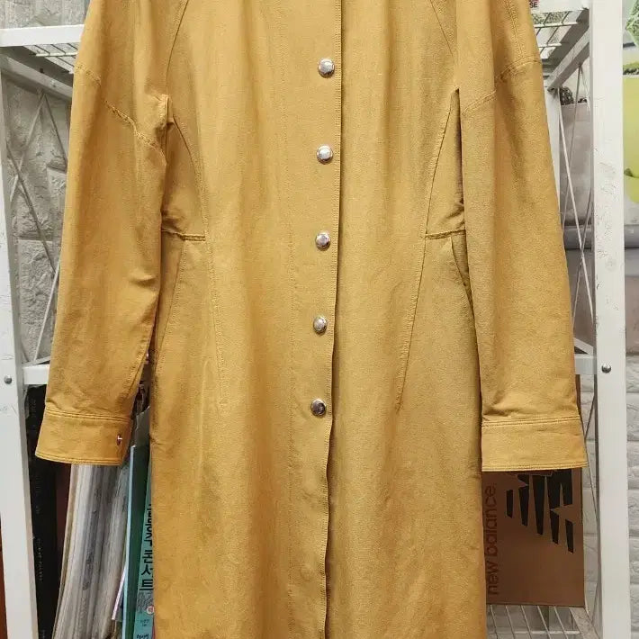 [BUNJANG] Hanseom Mine Coat Dress WM10 / 한섬 마인 원피스 55 코트형 원피스 간절기용 WM10