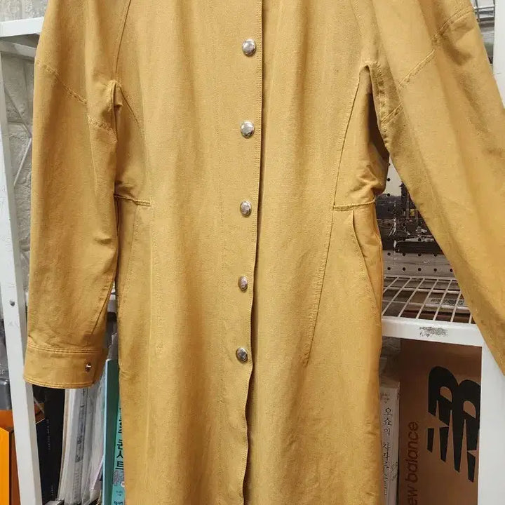 [BUNJANG] Hanseom Mine Coat Dress WM10 / 한섬 마인 원피스 55 코트형 원피스 간절기용 WM10