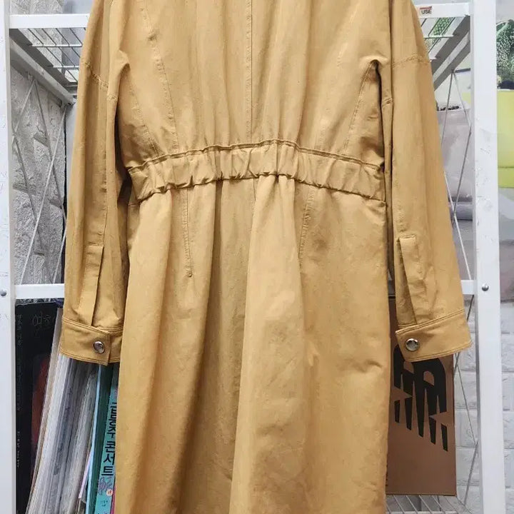[BUNJANG] Hanseom Mine Coat Dress WM10 / 한섬 마인 원피스 55 코트형 원피스 간절기용 WM10