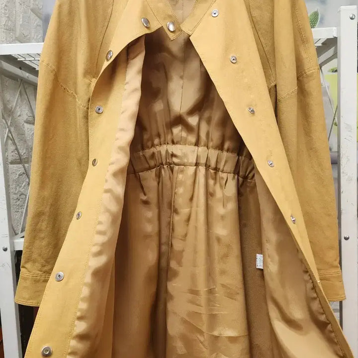[BUNJANG] Hanseom Mine Coat Dress WM10 / 한섬 마인 원피스 55 코트형 원피스 간절기용 WM10