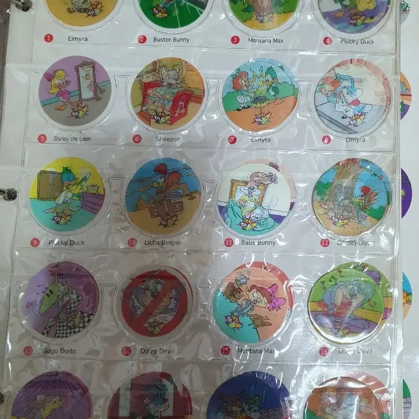 [BUNJANG] Looney Tunes Magic Tazo Set / 루니툰 매직따조 판매합니다.