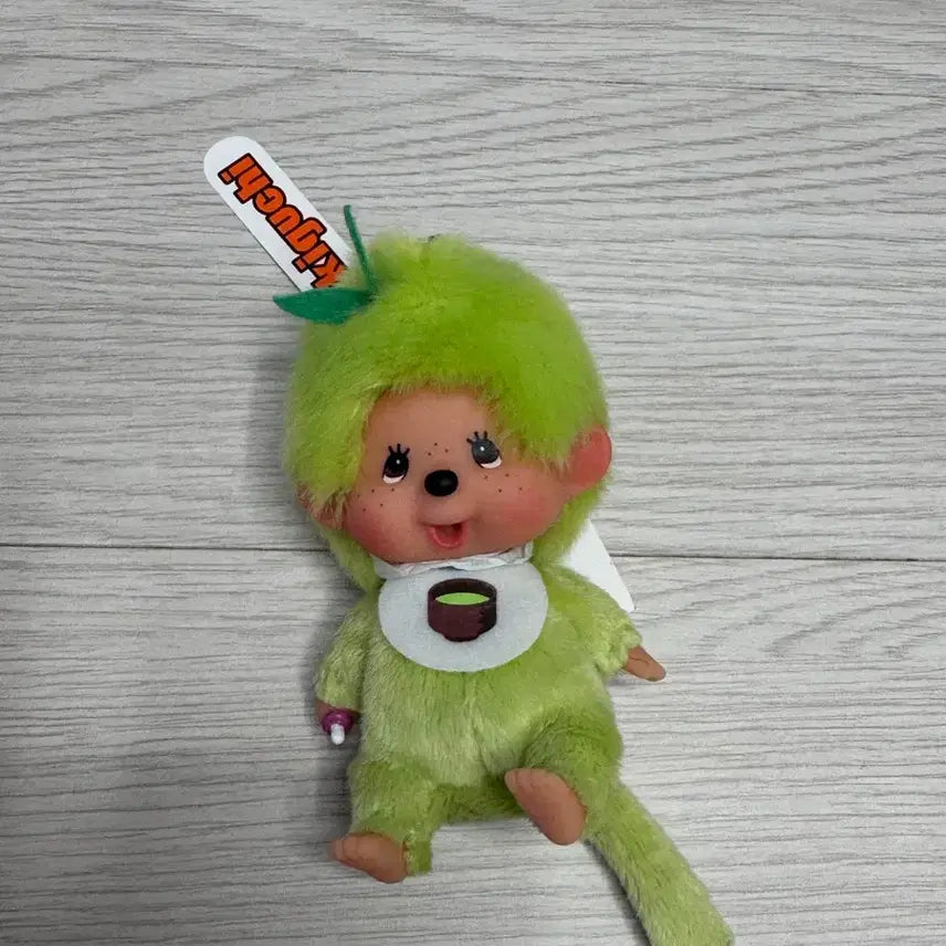 [BUNJANG] Monchhichi Matcha Keychain Limited Edition / 몬치치 말차 키링 레어 한정판