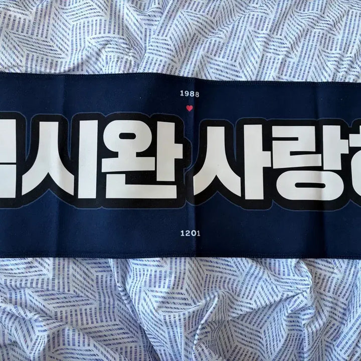 [BUNJANG] Im Siwan Reflective Slogan and Transparent Photocard Set / 임시완 반사 슬로건 반슬 + 투명 포카 2장