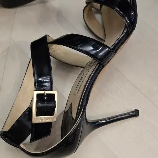 [BUNJANG] Jimmy Choo Summer Sandals Heels 37.5 / 지미 추 여름 샌들 힐 245 미리 37 반 정품