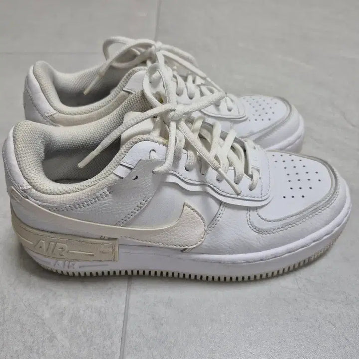 [BUNJANG] Nike Air Force 1 Shadow (White) (230) / 나이키 에어 포스 1 쉐도우 흰색 230