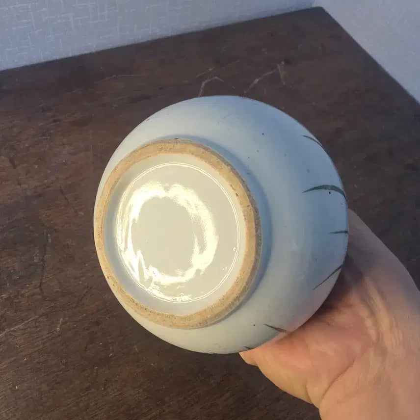[BUNJANG] Antique Joseon Era Celadon Wine Bottle / 강점기 왜사기 각시주병(진품)