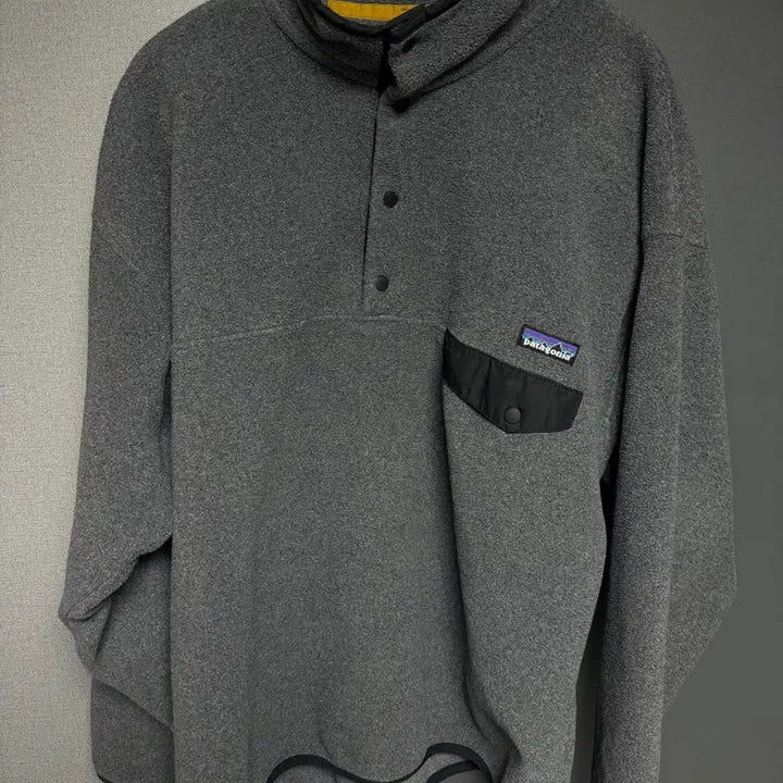 [BUNJANG] Patagonia Heavyweight Pullover Nickel Gray L / 파타고니아 풀오버 00년대 헤비웨이트 니켈 그레이 L