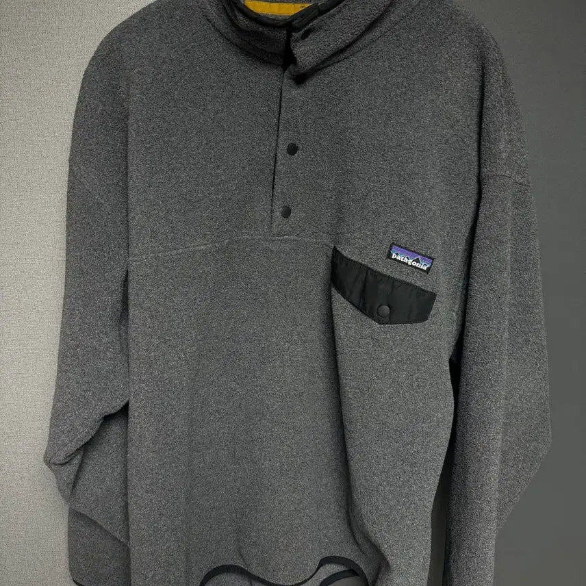 [BUNJANG] Patagonia Heavyweight Pullover Nickel Gray L / 파타고니아 풀오버 00년대 헤비웨이트 니켈 그레이 L