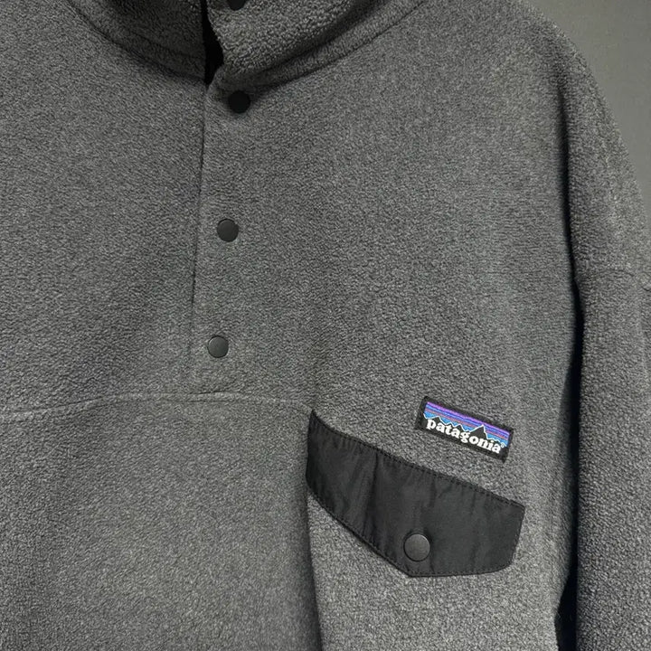 [BUNJANG] Patagonia Heavyweight Pullover Nickel Gray L / 파타고니아 풀오버 00년대 헤비웨이트 니켈 그레이 L