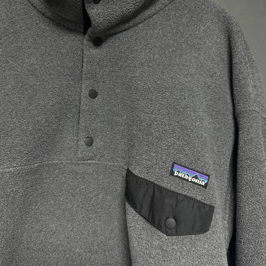 [BUNJANG] Patagonia Heavyweight Pullover Nickel Gray L / 파타고니아 풀오버 00년대 헤비웨이트 니켈 그레이 L