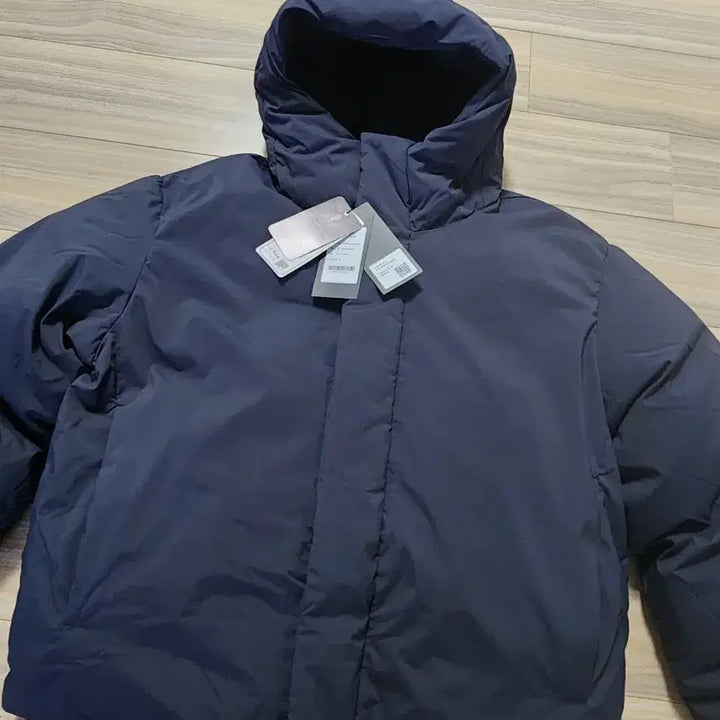 [BUNJANG] Musinsa Standard Hooded Down Padding Jumper Dark Gray L / 무신사스탠다드후덕다운패딩점퍼다크그레이L