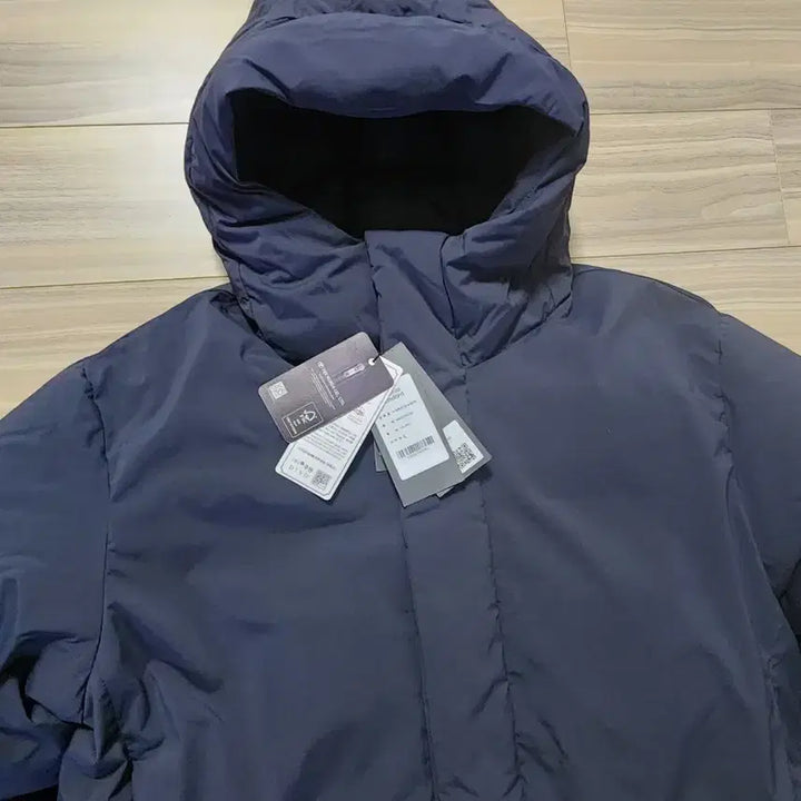 [BUNJANG] Musinsa Standard Hooded Down Padding Jumper Dark Gray L / 무신사스탠다드후덕다운패딩점퍼다크그레이L