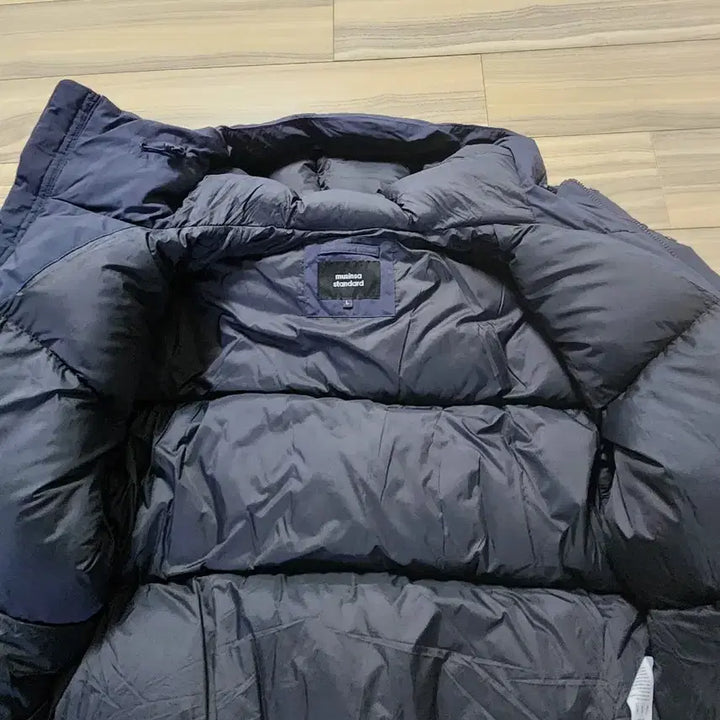 [BUNJANG] Musinsa Standard Hooded Down Padding Jumper Dark Gray L / 무신사스탠다드후덕다운패딩점퍼다크그레이L