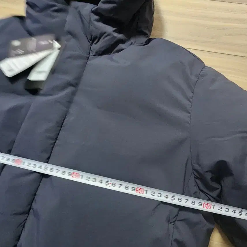 [BUNJANG] Musinsa Standard Hooded Down Padding Jumper Dark Gray L / 무신사스탠다드후덕다운패딩점퍼다크그레이L