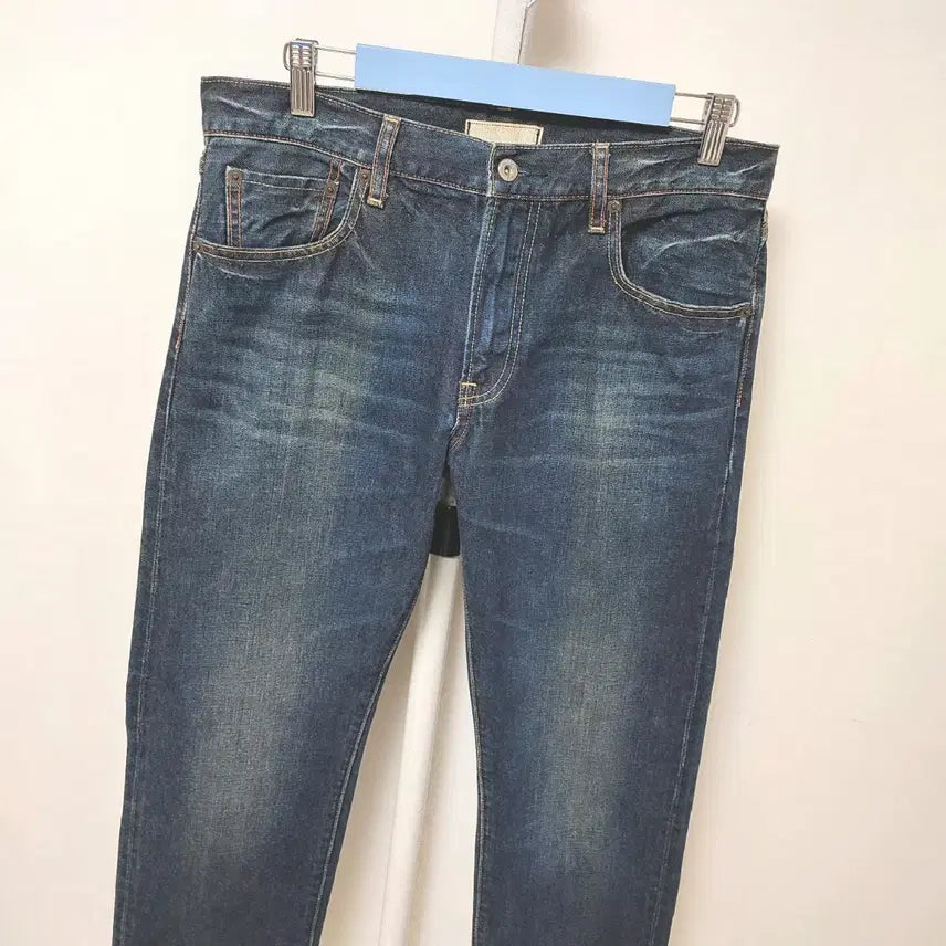 [BUNJANG] Uniqlo Men's Regular Fit Denim Pants / [33] 추동용 유니클로 남성 레귤러 청바지 새옷 수준 데님 팬츠