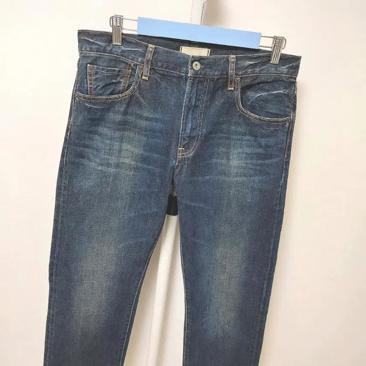 [BUNJANG] Uniqlo Men's Regular Fit Denim Pants / [33] 추동용 유니클로 남성 레귤러 청바지 새옷 수준 데님 팬츠