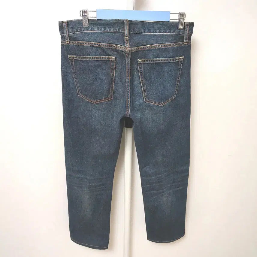 [BUNJANG] Uniqlo Men's Regular Fit Denim Pants / [33] 추동용 유니클로 남성 레귤러 청바지 새옷 수준 데님 팬츠