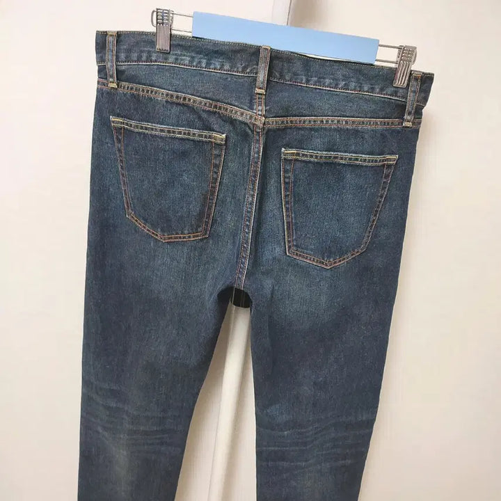 [BUNJANG] Uniqlo Men's Regular Fit Denim Pants / [33] 추동용 유니클로 남성 레귤러 청바지 새옷 수준 데님 팬츠