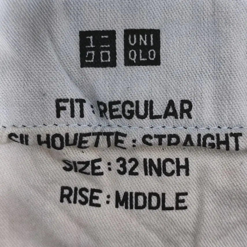 [BUNJANG] Uniqlo Men's Regular Fit Denim Pants / [33] 추동용 유니클로 남성 레귤러 청바지 새옷 수준 데님 팬츠