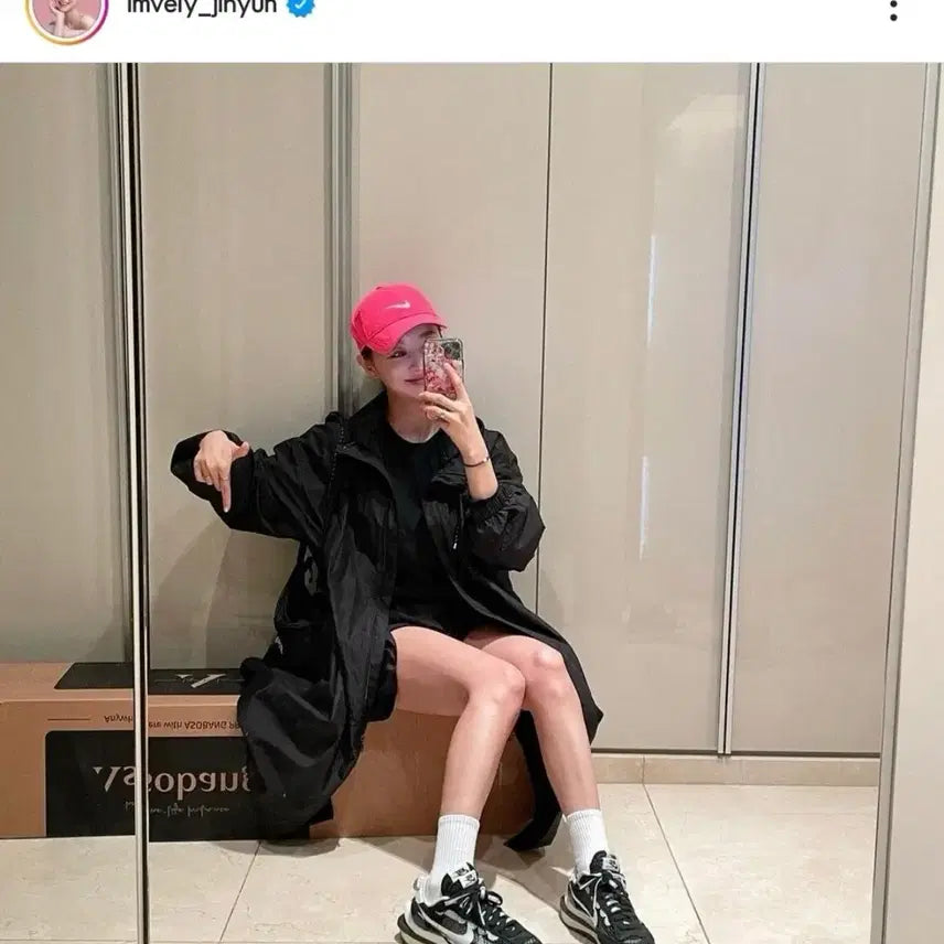 [SOLD OUT] 임블리 롱바람막이