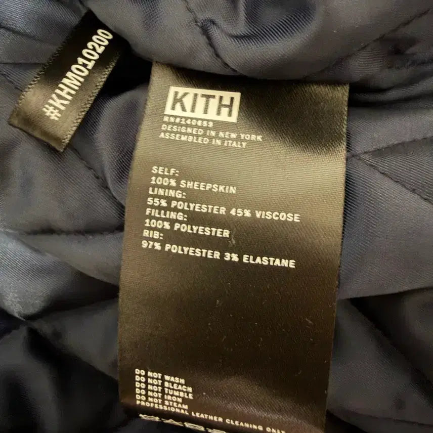 [BUNJANG] Kith Leather Jacket / kith 가죽 자켓