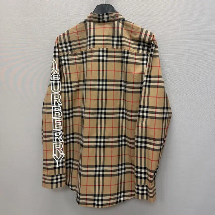 [BUNJANG] Burberry Camerson Logo Print Poplin Shirt / 버버리 CAMERSON 로고 프린트 포플린 셔츠 ( 100~105 )