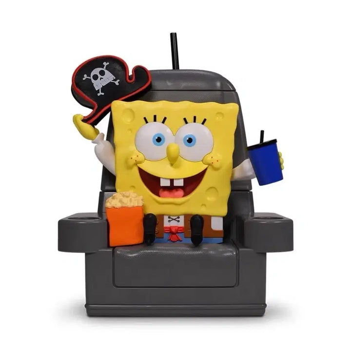 [BUNJANG] Spongebob Squarepants Movie Theater Popcorn Bucket Figure / 스폰지밥 영화 극장판 팝콘통 피규어
