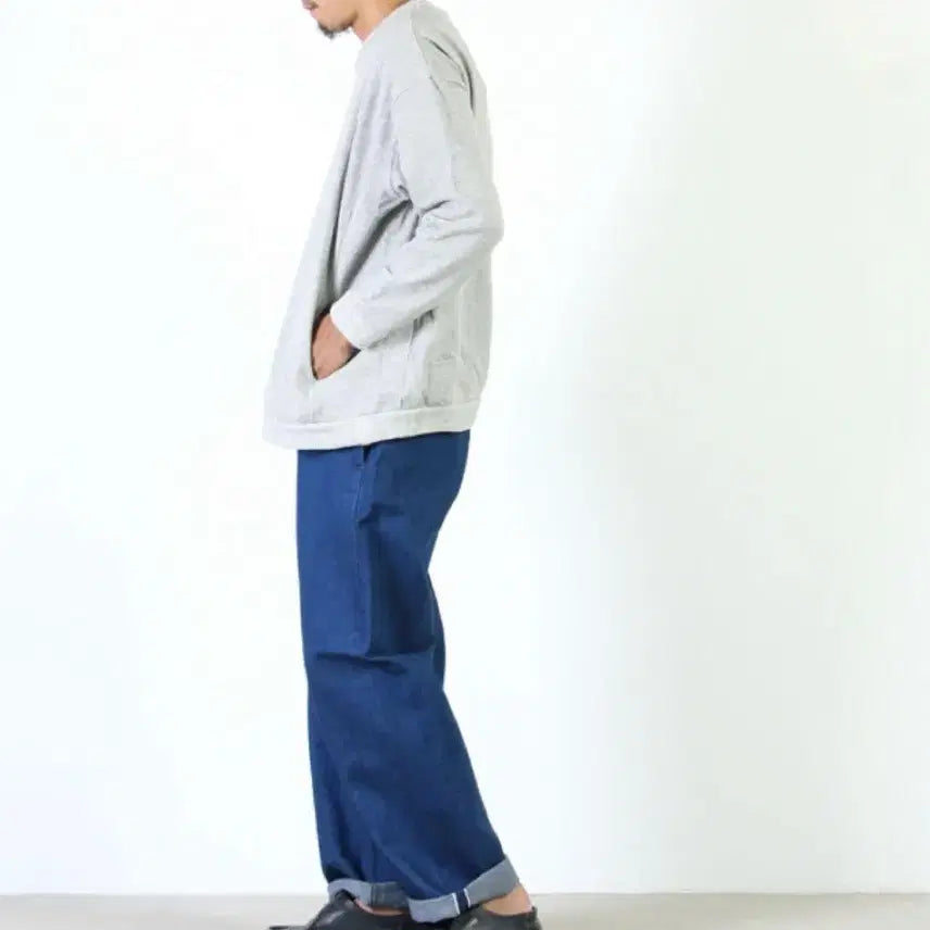 [SOLD OUT] outil 우티 판탈론 아를 데님 신치백 워크 팬츠
