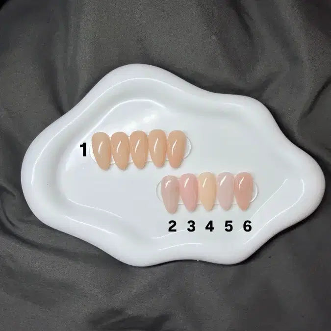 [BUNJANG] Nude Handmade Nail Tips / 누드 수제네일팁