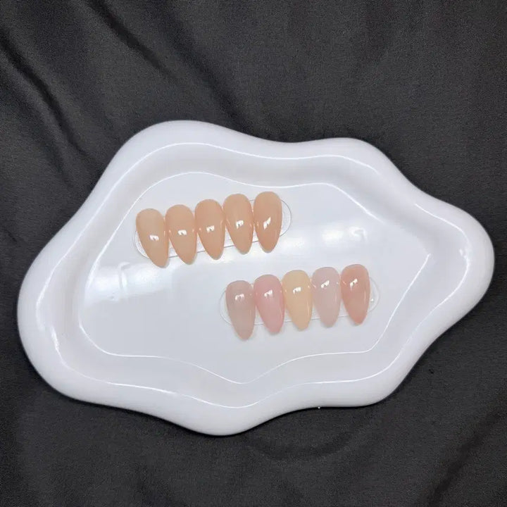 [BUNJANG] Nude Handmade Nail Tips / 누드 수제네일팁