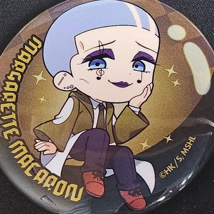 [BUNJANG] Mashle Margaret Macaron Can Badge / 마슐 마가렛 마카론 캔뱃지
