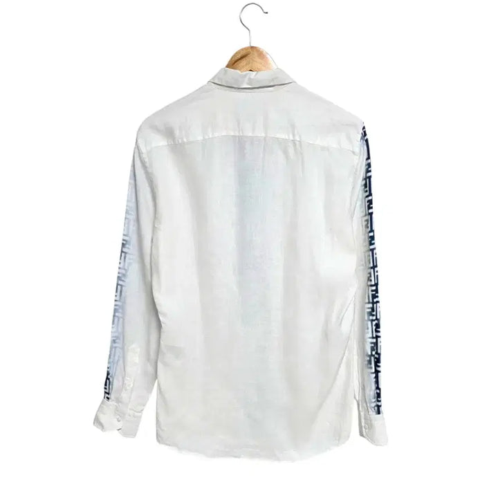[BUNJANG] Fendi FF Gradient Linen Shirt / 펜디 FF 그라디언트 린넨셔츠