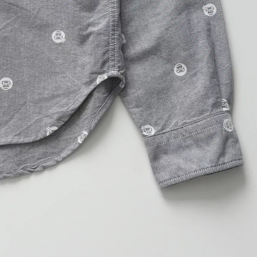 [BUNJANG] A BATHING APE Milo Patterned Oxford Shirt / A BATHING APE Milo Shirt