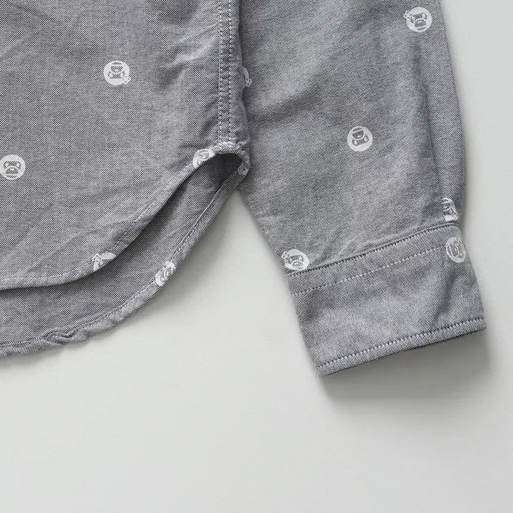 [BUNJANG] A BATHING APE Milo Patterned Oxford Shirt / A BATHING APE Milo Shirt