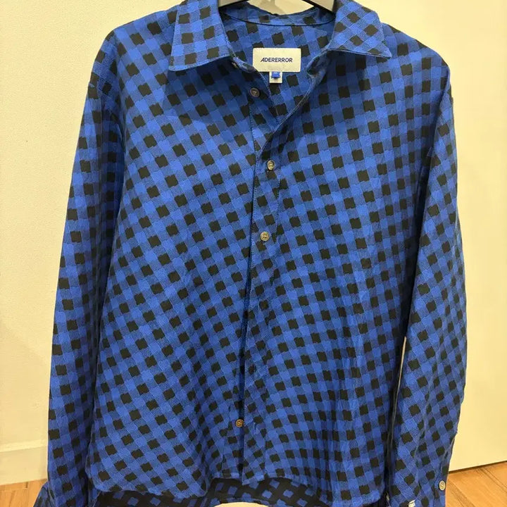 [BUNJANG] ADER Error Tenit Shirt M / 아더에러 블루셔츠 tenit-shirt m