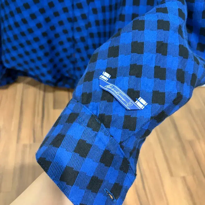 [BUNJANG] ADER Error Tenit Shirt M / 아더에러 블루셔츠 tenit-shirt m