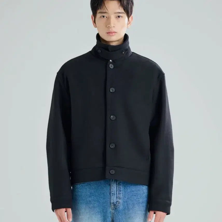 [BUNJANG] Z_fli:C Heavy Wool Blend Short Coat Jacket / 지플리시 숏코트 자켓 아우터 정장 블레이저 새상품 한정판 품절 선착순