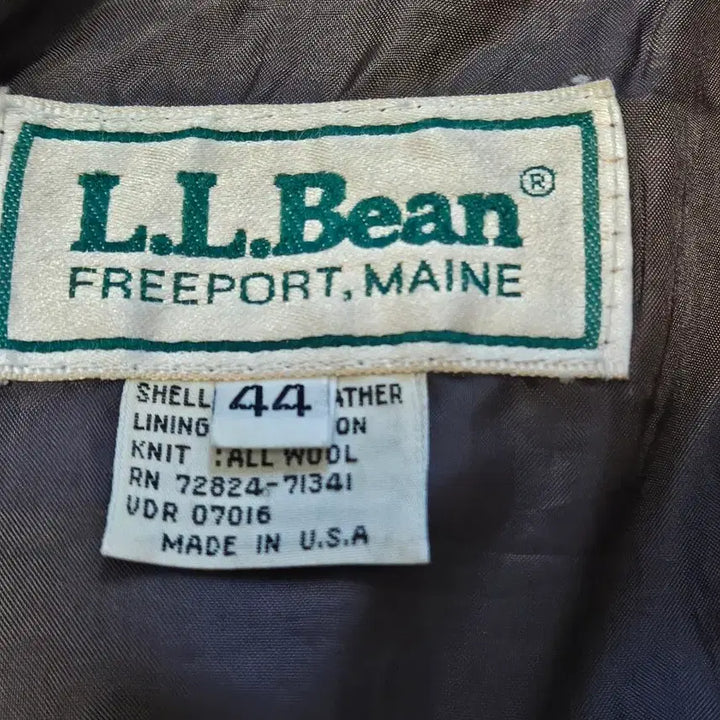 [BUNJANG] LL Bean A2 Leather Jacket / (ll bean)엘엘빈 A2 자켓