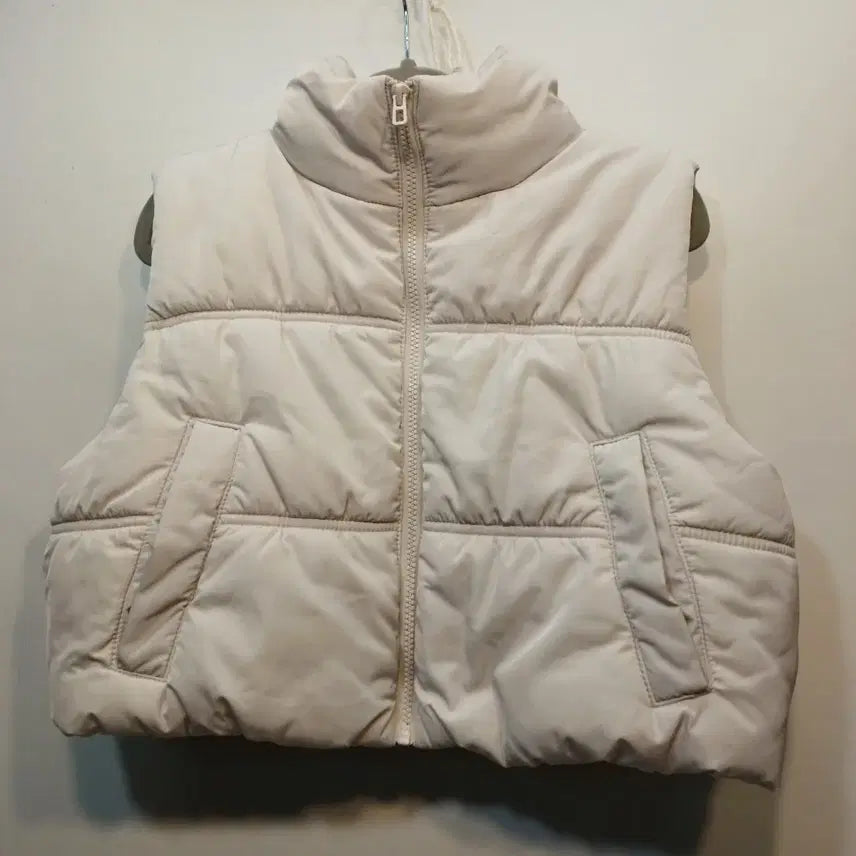 [BUNJANG] Ivory Padded Vest (Women's Size 95-100) / 아이보리 패딩 조끼 여성용95~100사이즈 겨울 62138