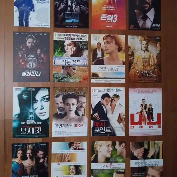 [BUNJANG] Foreign Movie Flyers / 영화팜플렛 포스터 전단지 외국영화3000 상품사진중 3장골라서 9천원영화