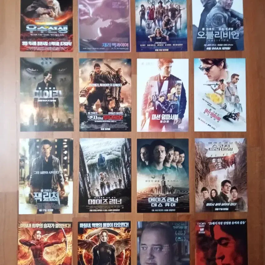 [BUNJANG] Foreign Movie Flyers / 영화팜플렛 포스터 전단지 외국영화3000 상품사진중 3장골라서 9천원영화