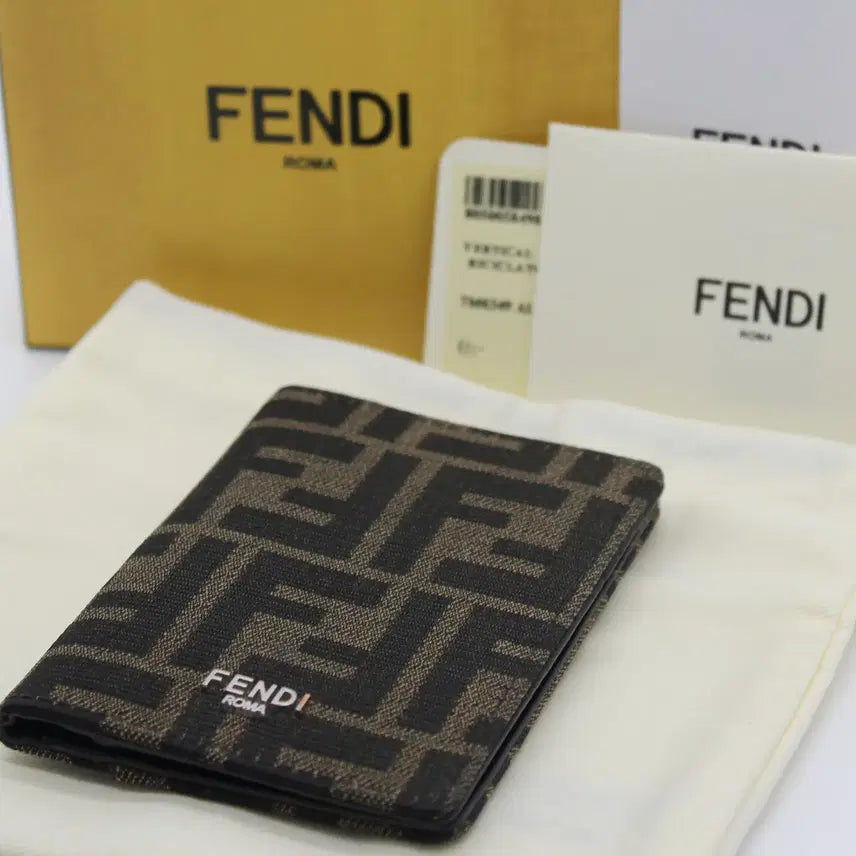 [BUNJANG] Fendi FF Organizer Card Holder / 펜디 남성 카드지갑 FF 오거나이저 7M0349