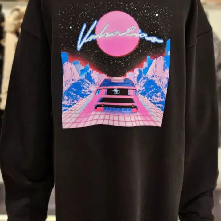 [BUNJANG] Valentino Virtual Runner Sweatshirt (Size L) / 발렌티노 사이즈 L 버추얼러너 맨투맨티