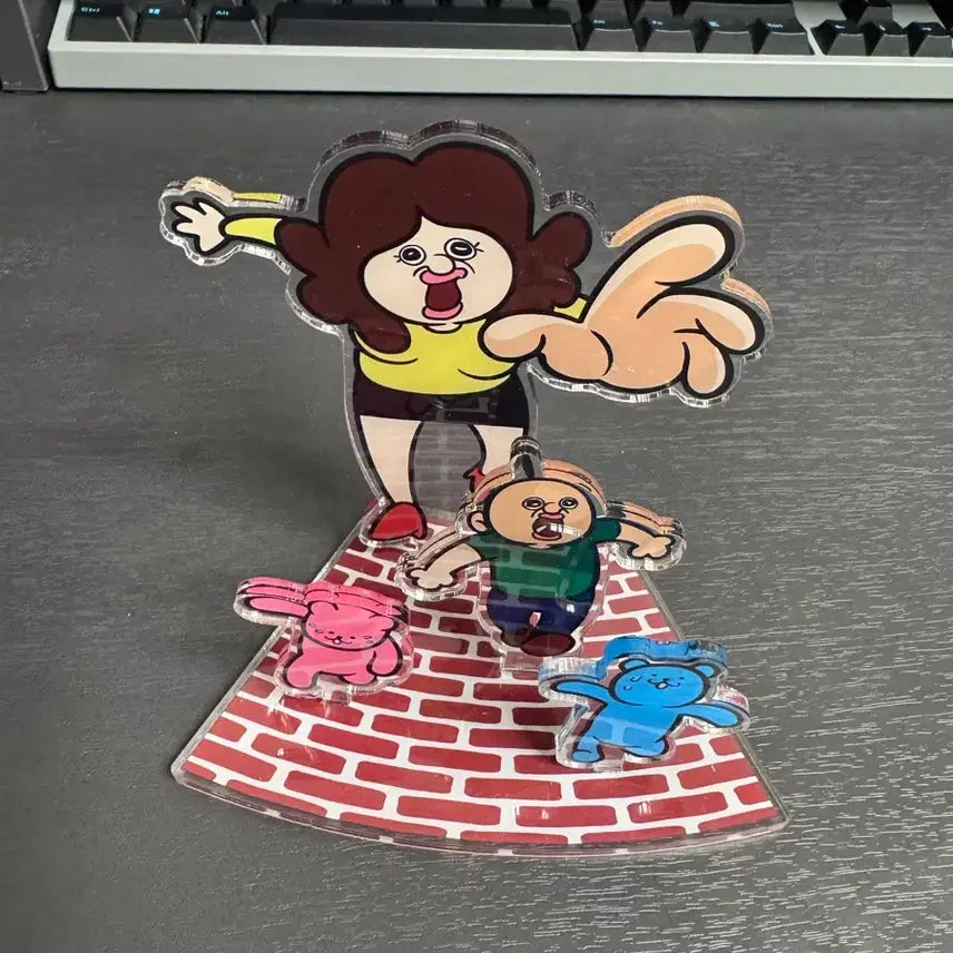 [BUNJANG] BBANGPPAENGI Christmas Edition Acrylic Figure / 빵빵이 크리스마스 애디션 한정판 아크릴 피규어