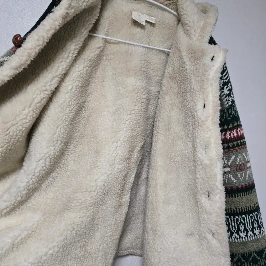 [BUNJANG] Vintage Cowichan Hooded Cardigan / 빈티지 후드 코위찬 / 여성 가디건 / 여자 가디건
