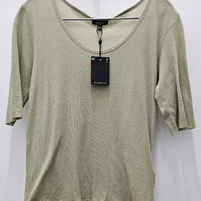 [SOLD OUT] 마시모두띠 반팔 골지 티셔츠